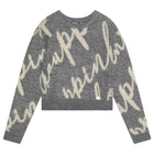 trui roomwit/grijs signature