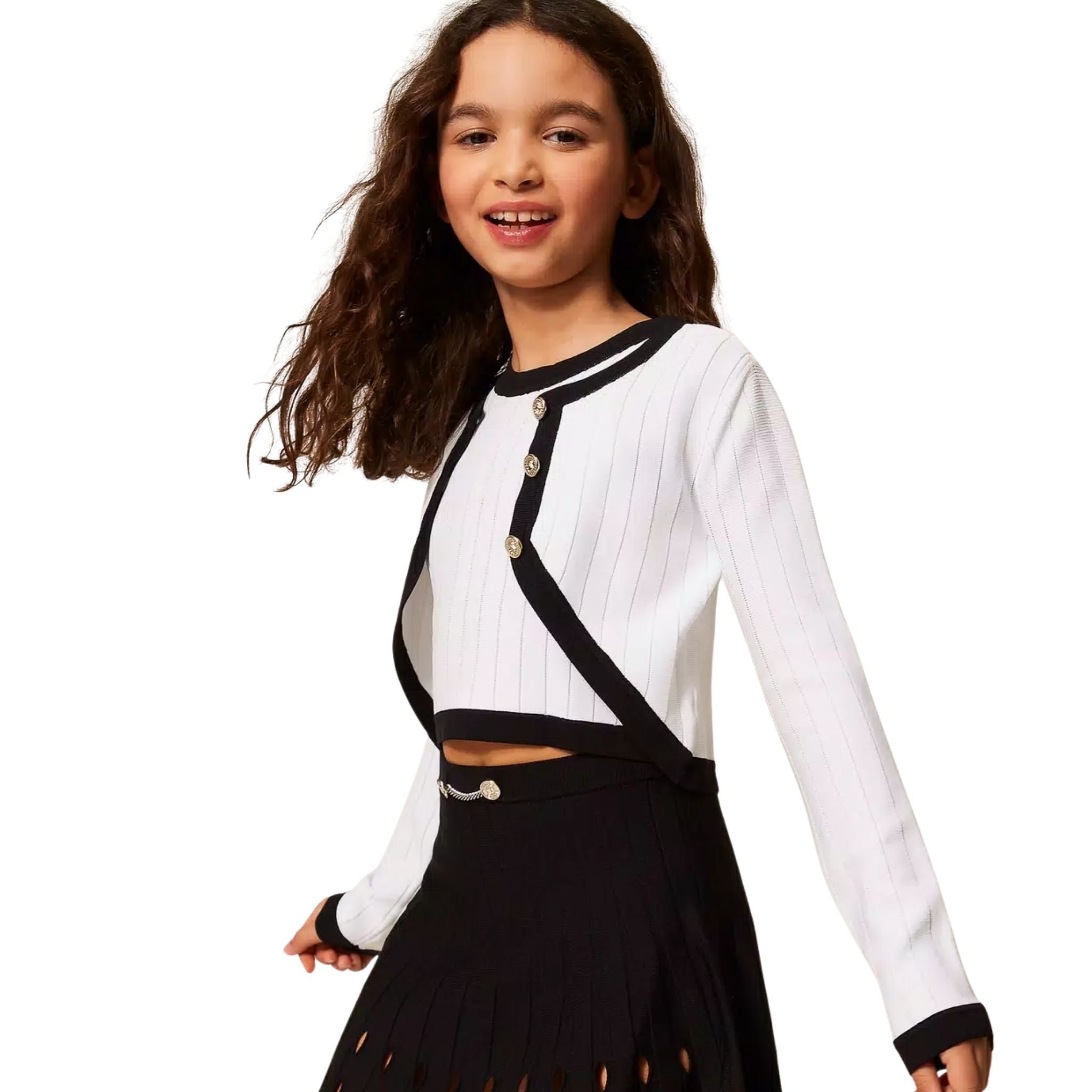 Meisjes kinder twinset zwart TwinSet