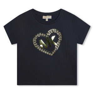 t-shirtKM donkerblauw hart