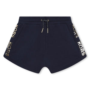 shorts donkerblauw logo