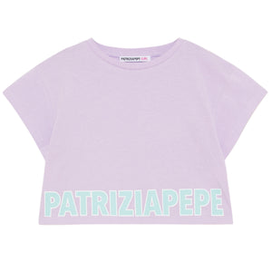 T-shirtKM lichtpaars logo