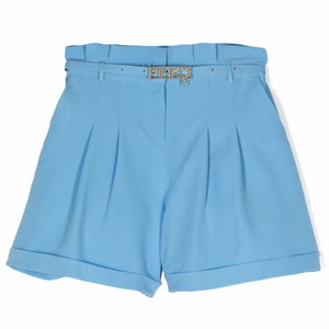 shorts lichtblauw ceintuur