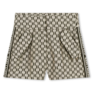 shorts zwart/beige KL