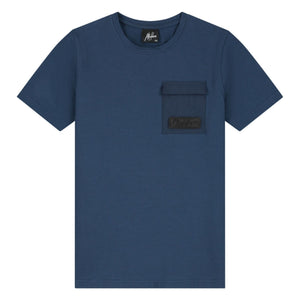t-shirtKM navyblauw pocket