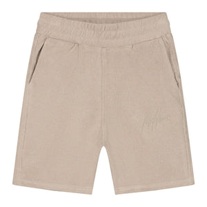 shorts taupe towelling