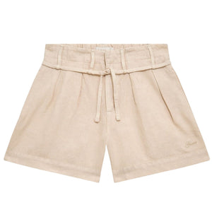 shorts beige linnen