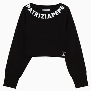 sweater zwart neklogo