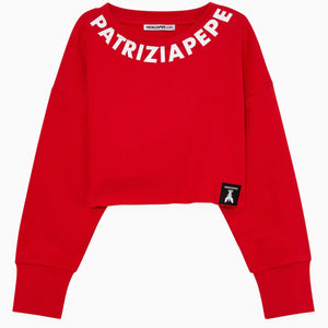 sweater rood neklogo