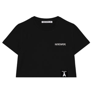 t-shirtKM zwart borstlogo