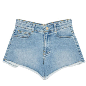 shorts blauw jeans
