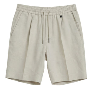 shorts safarigroen slublinnen