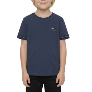 t-shirtKM blauw borstlogo