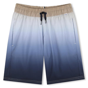 zwembroek lichtblauw kleurverloop