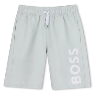 zwembroek lichtgroen BOSS