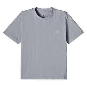 t-shirtKM silverblauw backprint