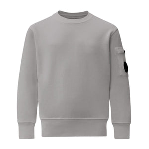 sweater smokegrijs goggle