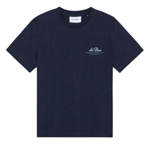 t-shirtKM navyblauw globe