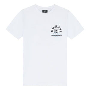 t-shirtKM wit icon