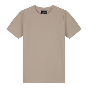 t-shirtKM creamtaupe ribbed