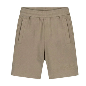 shorts olivegroen ribbed