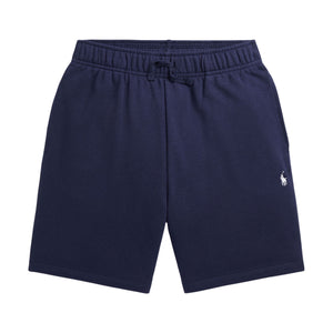 shorts newportblauw logoS
