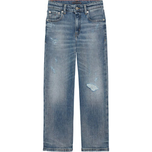 jeans blauw destruction