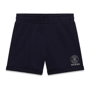 shorts donkerblauw logo