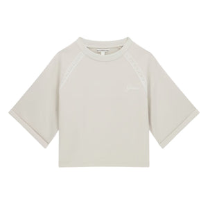 t-shirtKM oatsbeige cropped