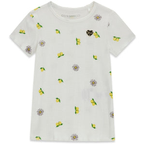 t-shirtKM wit/geel lemontrees