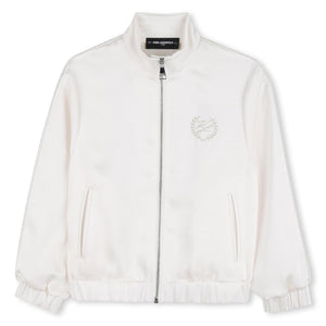 vest lichtbeige satijn