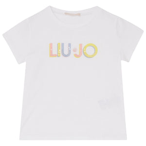 t-shirtKM wit multilogo