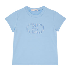 t-shirtKM blauw logo