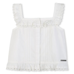 blouse roomwit ruches