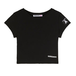 t-shirtKM zwart logotag