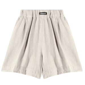 shorts beige linnen