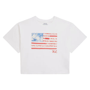 t-shirtKM wit flag