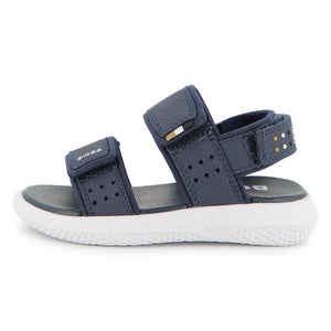 sandalen donkerblauw klittenband