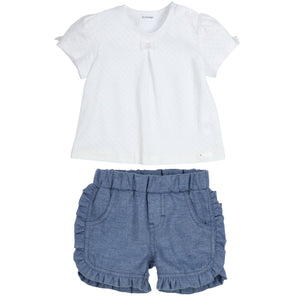 set wit/blauw anya