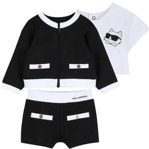 set zwart 3delig