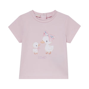 t-shirtKM roze eendjes