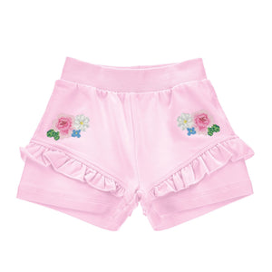 shorts roze flowers